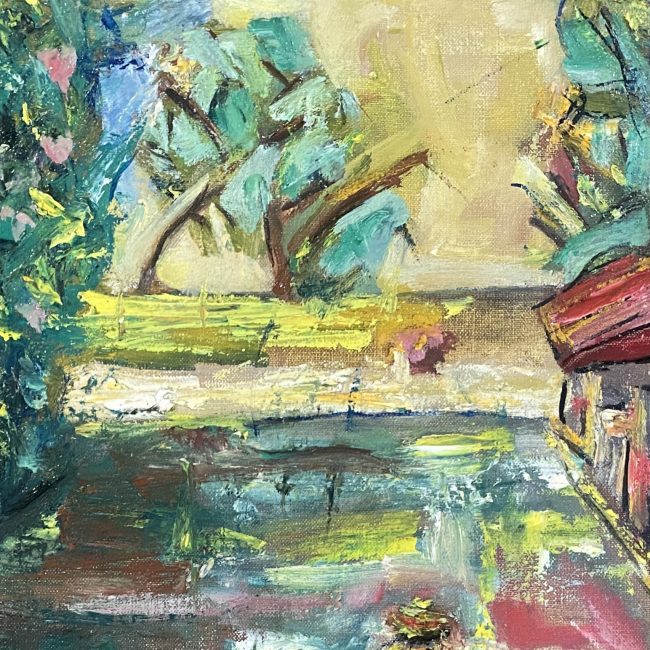 Bastidor 30x45 - Oleo - 2004